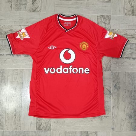 Camiseta Manchester united 2001 titular