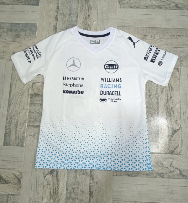 Camiseta Williams Colapinto blanca