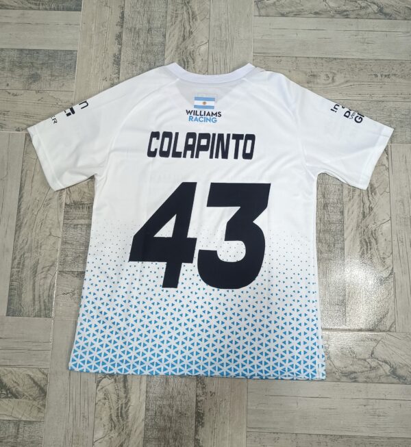 Camiseta Williams Colapinto blanca - Imagen 2