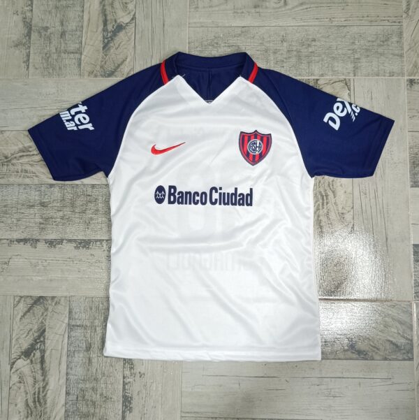 Camiseta San Lorenzo suplente 2017 niños