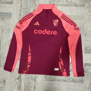 Buzo River Plate 2025 bordo