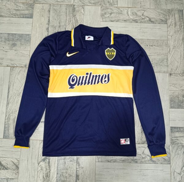 Camiseta Boca 1997 titular manga larga