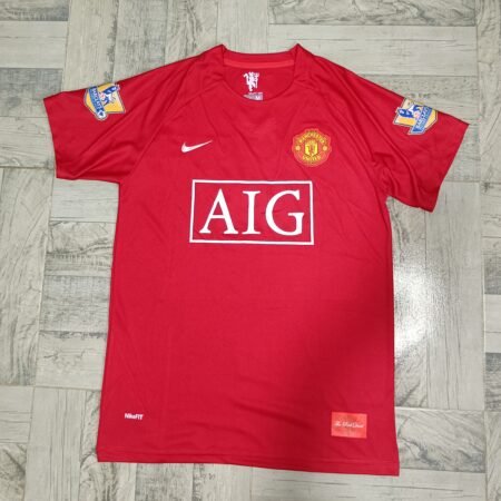 Camiseta Manchester united 2008 titular Premier League