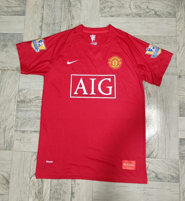 Camiseta Manchester united 2008 titular Premier League