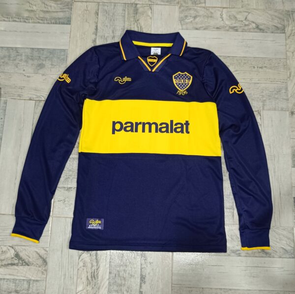Camiseta Boca 1995 titular manga larga
