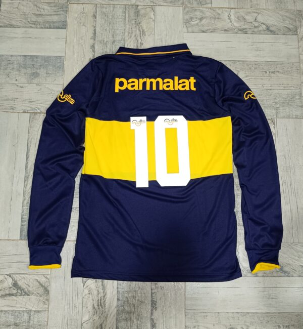 Camiseta Boca 1995 titular manga larga - Imagen 2