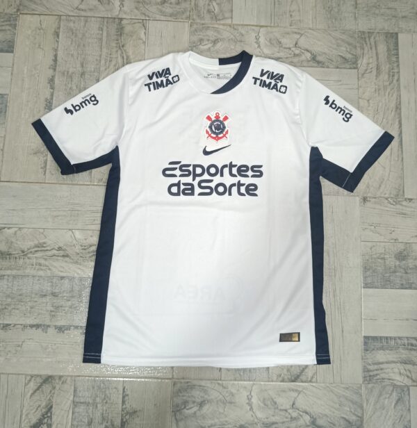 Camiseta Corinthians titular 2025