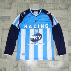 Camiseta Racing 2001 titular manga larga