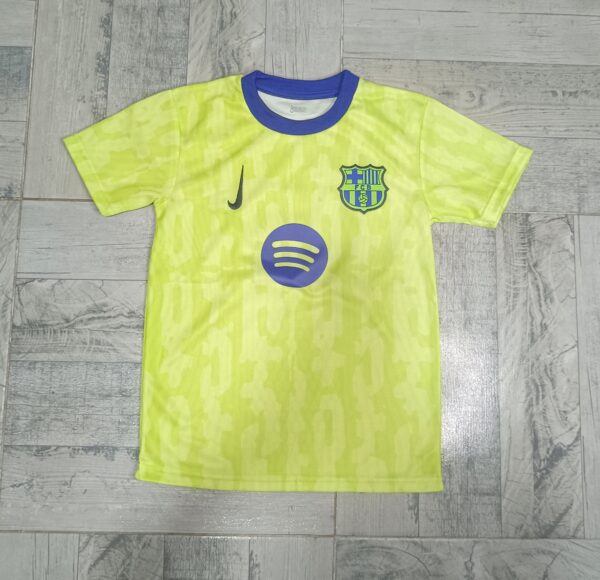 Camiseta Barcelona alternativa 2025 niños
