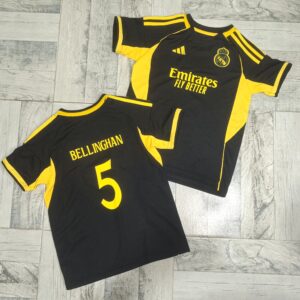 Camiseta Real Madrid  suplente 2025 niños