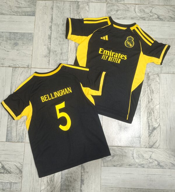Camiseta Real Madrid  suplente 2025 niños