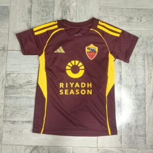 Camiseta Roma titular 2025 niños