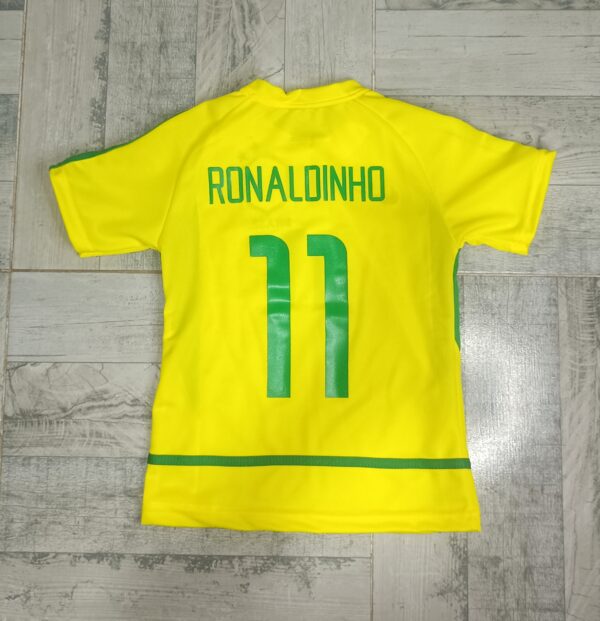 Camiseta Brasil 2002 niños - Imagen 2