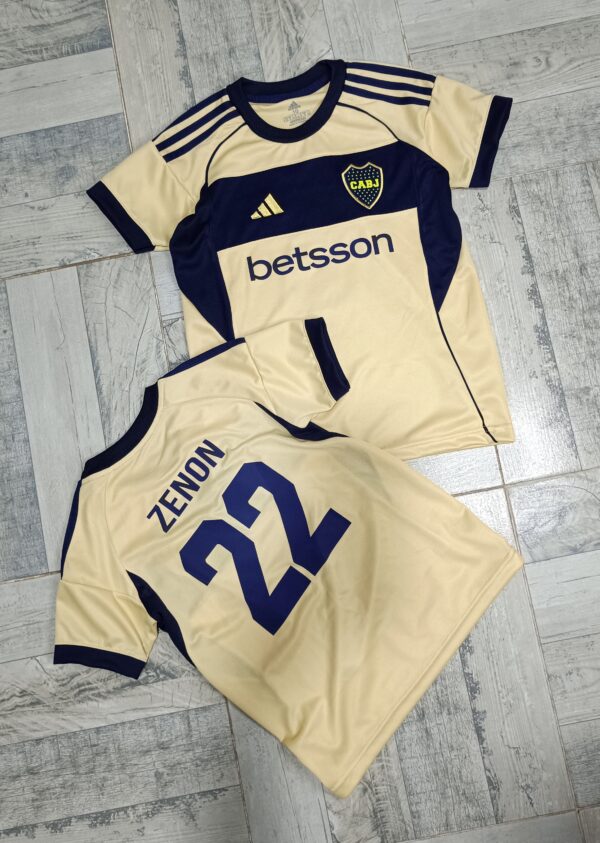 Camiseta Boca suplente 2025 niños - Imagen 2
