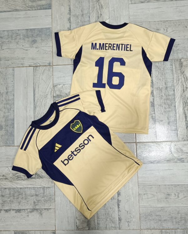 Camiseta Boca suplente 2025 niños