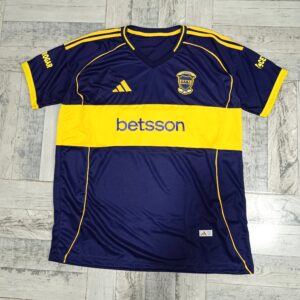 Camiseta Boca Juniors titular 2025 talle especial
