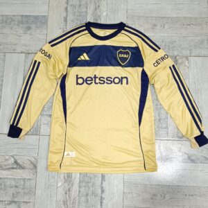Camiseta Boca 2025 suplente manga larga
