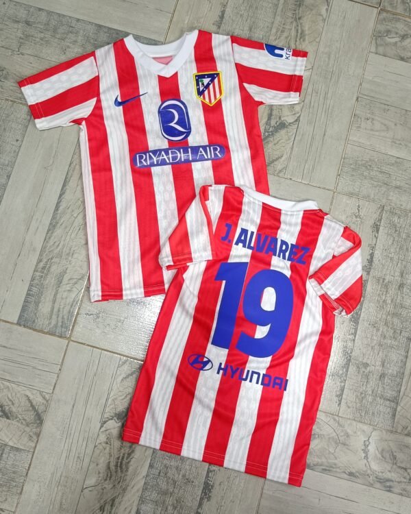 Camiseta Atletico madrid 2025 titular niños