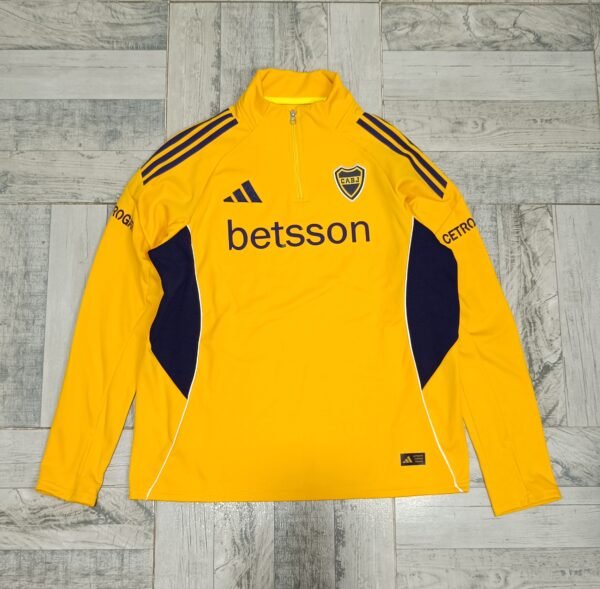 Buzo Boca Juniors 2025 amarillo