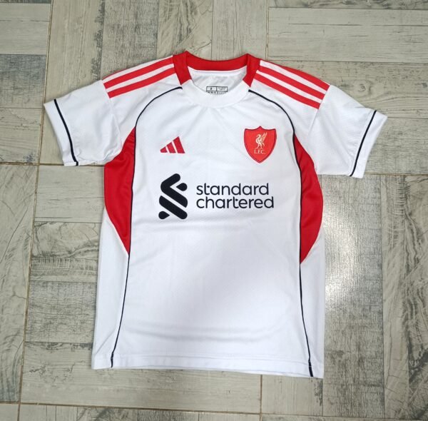 Camiseta Liverpool 2025 suplente niños