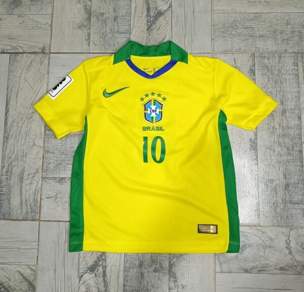 Camiseta Brasil 2025 niños