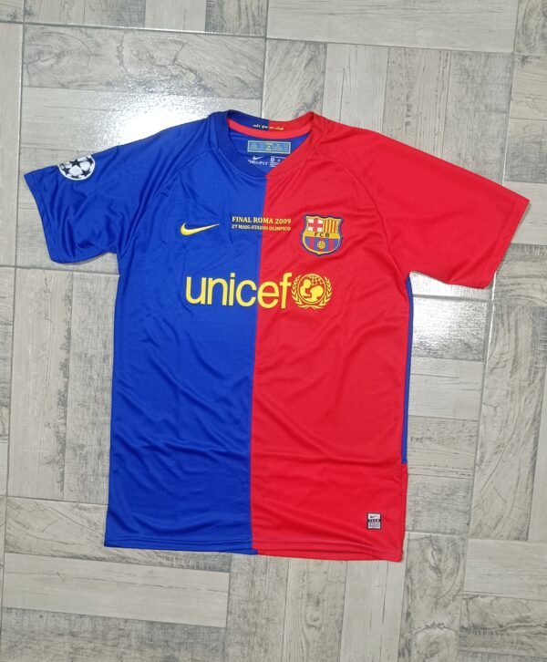 Camiseta Barcelona 2009 titular Final Champions