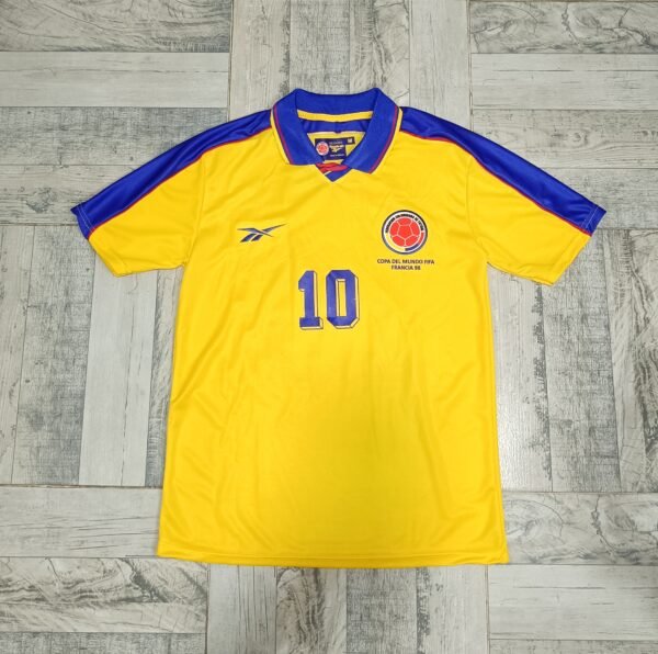 Camiseta Colombia 1998 titular