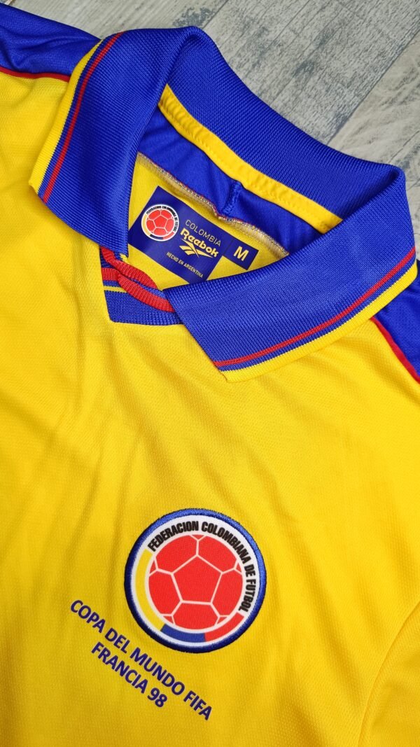 Camiseta Colombia 1998 titular - Imagen 3