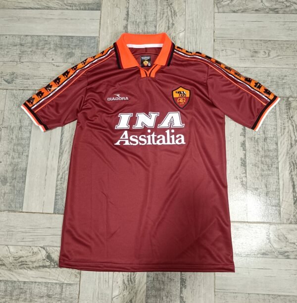 Camiseta Roma 1998 titular