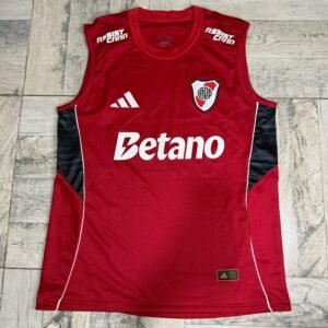 Musculosa River Plate 2025 roja