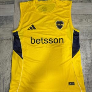 Musculosa Boca Juniors dorada
