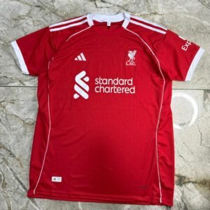 Camiseta Liverpool titular 2025 talle especial