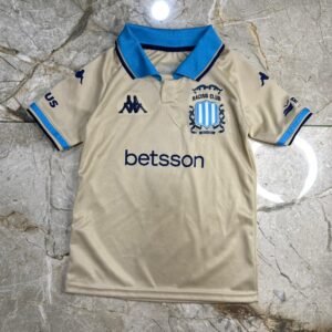 Camiseta Racing Club 2025 suplente niños