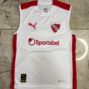 Musculosa Independiente 2025 niños blanca