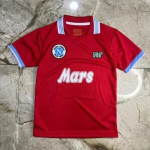 Camiseta Napoli suplente maradona niños