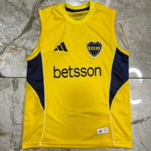 Musculosa Boca Juniors 2025 niños dorada