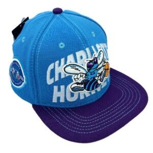 Gorra Hornets plana cerrada