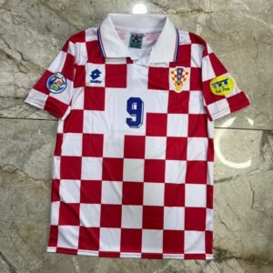 Camiseta Croacia 1996 titular