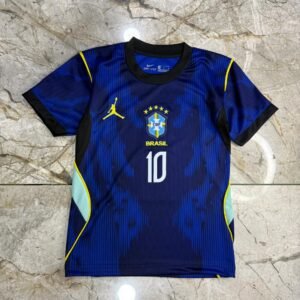 Camiseta Brasil 2026 suplente niños