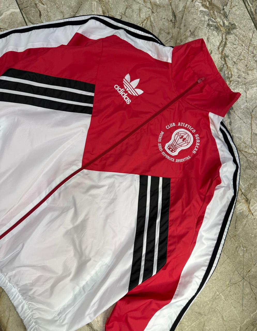 Campera CA Huracan 1994 Rompevientos TALLE ESPECIAL - Imagen 2