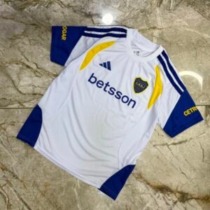 Camiseta Boca Juniors 2026 entrenamiento blanca