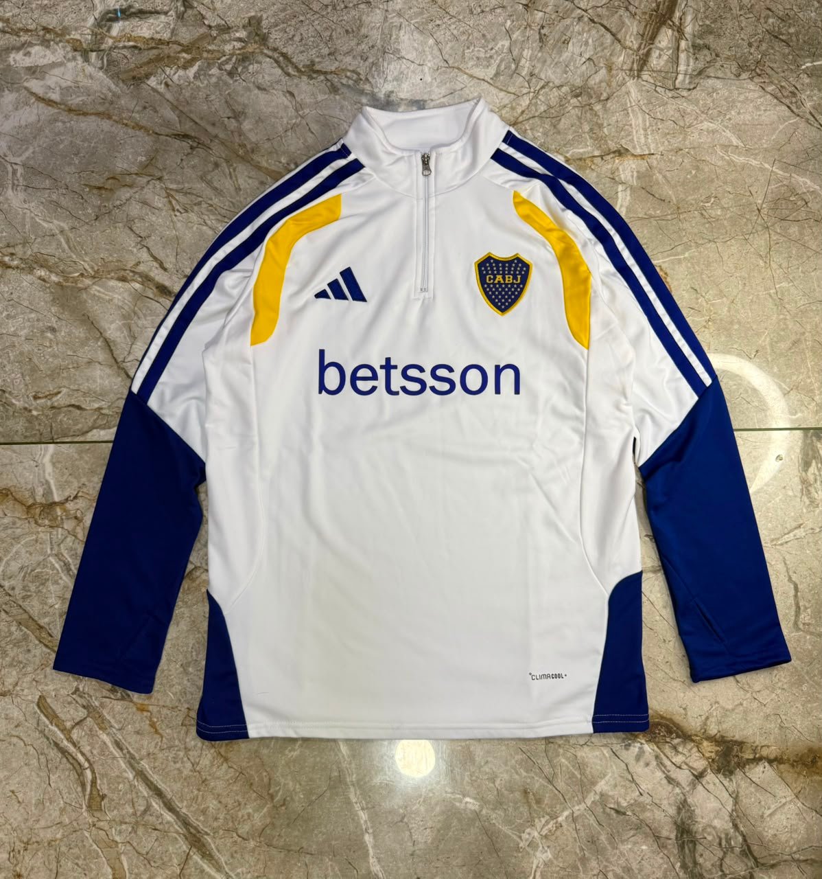 Buzo Boca Juniors 2026 blanco