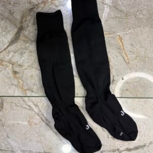 Medias de futbol largas negras