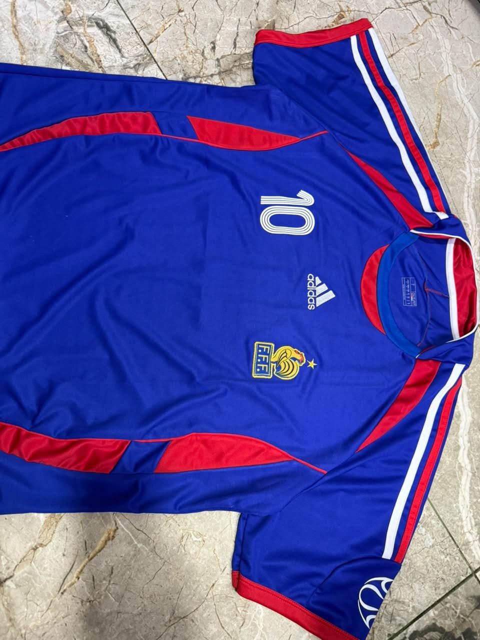 Camiseta Francia 2006 titular TALLE ESPECIAL - Imagen 3