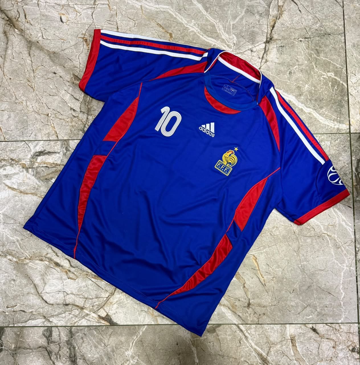 Camiseta Francia 2006 titular TALLE ESPECIAL