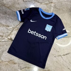 Camiseta Racing Club 2026 suplente niños