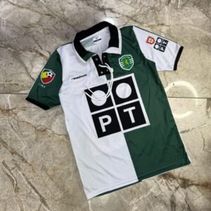 Camiseta Sporting Lisboa 2001/02 titular