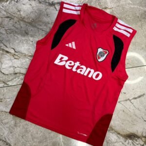 Musculosa River Plate 2026 roja