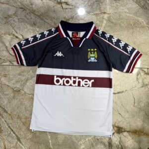 Camiseta Manchester city 1997 suplente