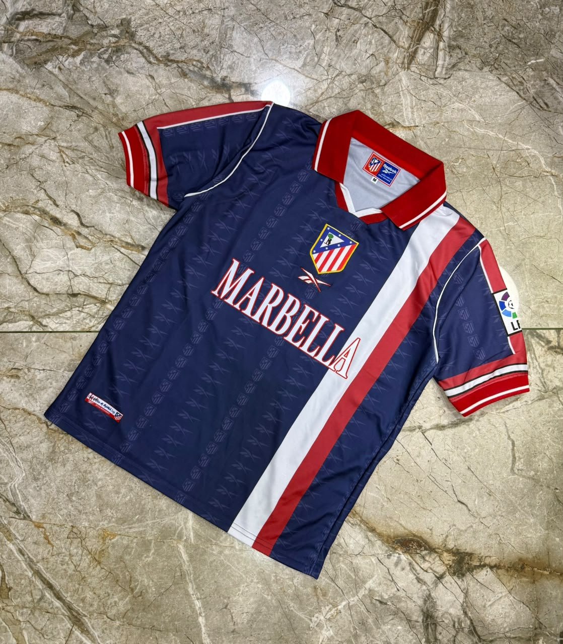 Camiseta Atletico Madrid 1998 suplente